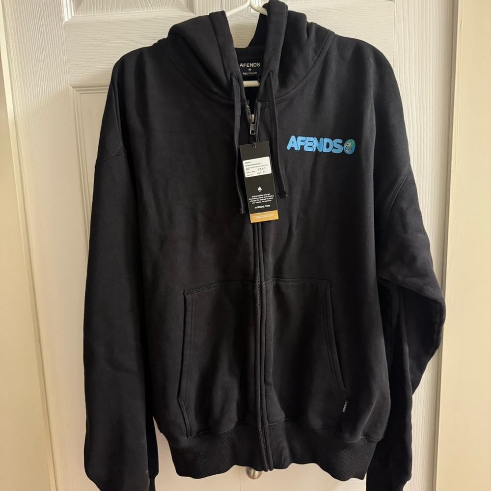 Afends Byron Bay Black Hoodie